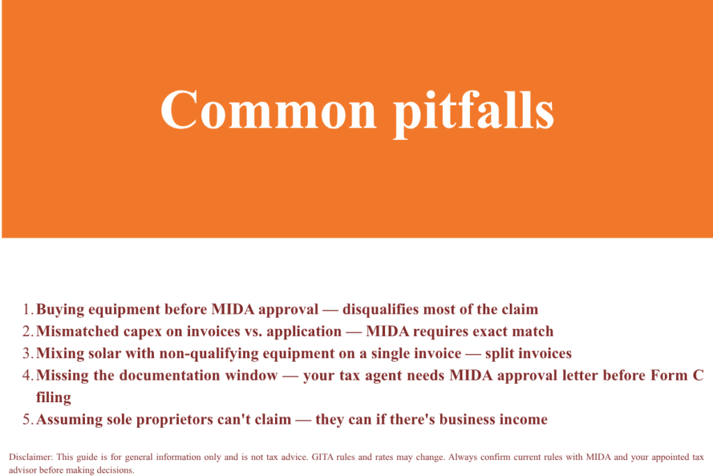 Strategies to Avoid Common Reasons for GITA Application Rejection
