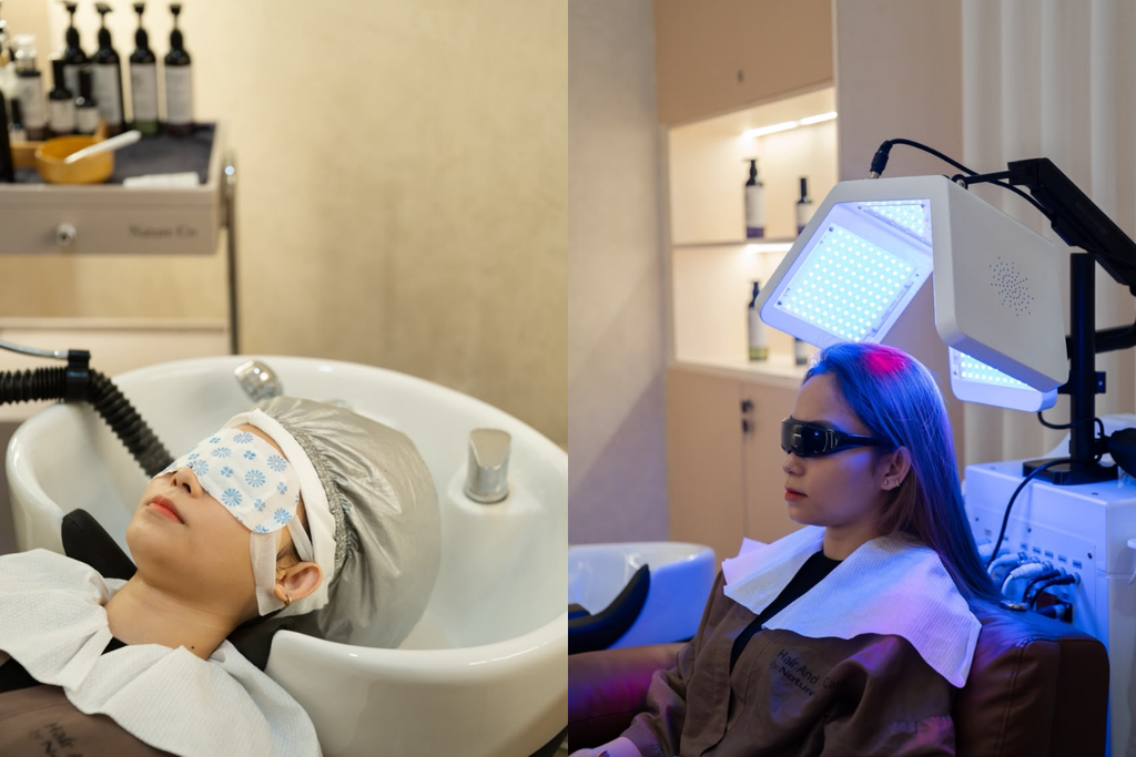 Step 2: Check the package — compare cleansing, massage and relaxation combinations